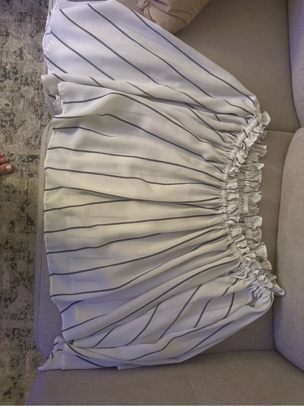 Sundae Muse off the shoulder loose sleeve top